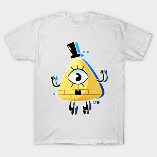 Bill Cipher. T-Shirt by scribblekisses